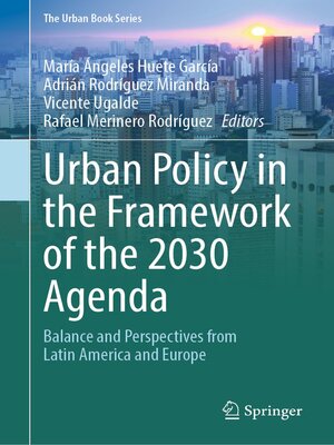 cover image of Urban Policy in the Framework of the 2030 Agenda